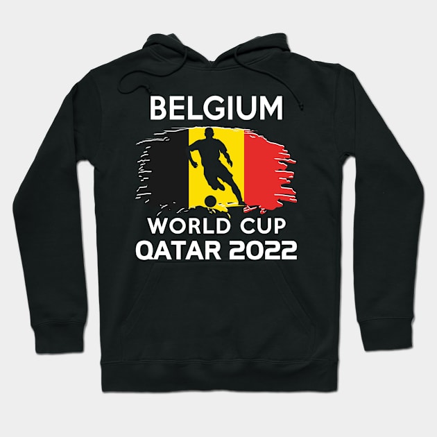 World Cup 2022 Belgium Team Hoodie by adik